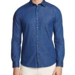 Michael Kors Men's Denim Long Sleeve Shirt*
